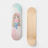 Baby Mermaid, Stars Skateboard (Vorderseite)