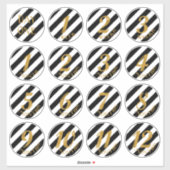 Baby Milestone Stickers Aufkleber (Blatt)