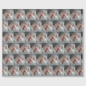 Baby mit einer Hand für Erwachsene Geschenkpapier (Flach)