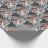 Baby mit einer Hand für Erwachsene Geschenkpapier (Ecke)