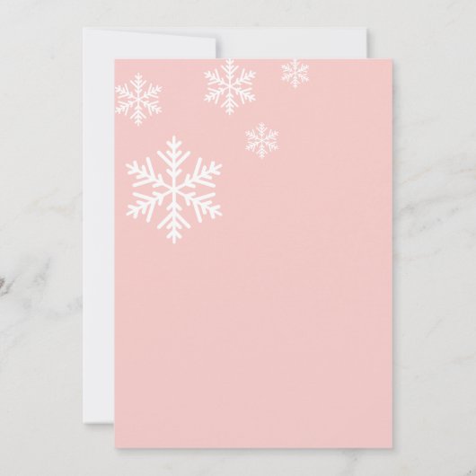 Baby mit kalter Außendusche Einladung (Rückseite)