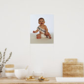 Baby mit Sash Poster (Küche)