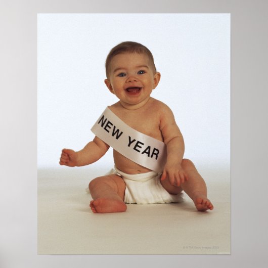 Baby mit Sash Poster (Vorne)