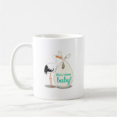 Baby-Mitteilung Kaffeetasse (Links)