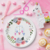 Baby Mobile Floral Baby Dusche Pappteller (Party)