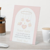 Baby-Mobile-Windel-Raffel Sockelschild (In SItu)