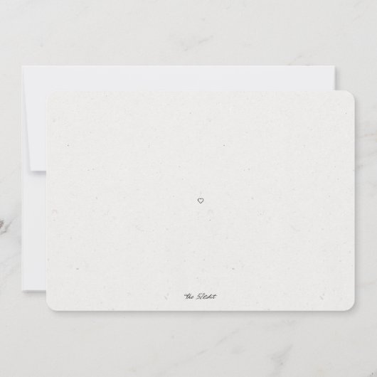 Baby Modern Tropical Greenerenerity Foto Birth Ankündigung (Rückseite)