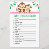 Baby Monkey Baby Wortspiel (Vorderseite)