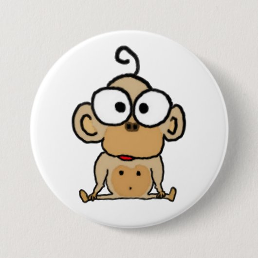 Baby Monkey Button (Vorderseite)