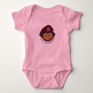 Baby Monkey "Daddy’s Little Paratrooper" Strampler