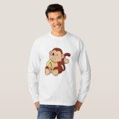 Baby Monkey mit Banana T-Shirt (Vorne ganz)