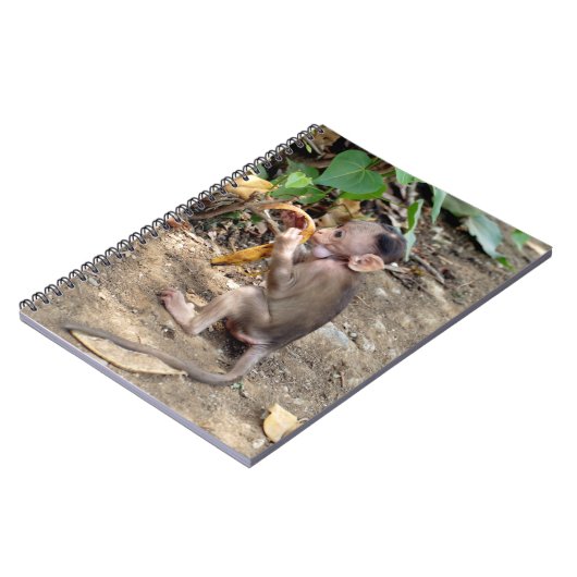 Baby Monkey Notizblock (Linke Seite)