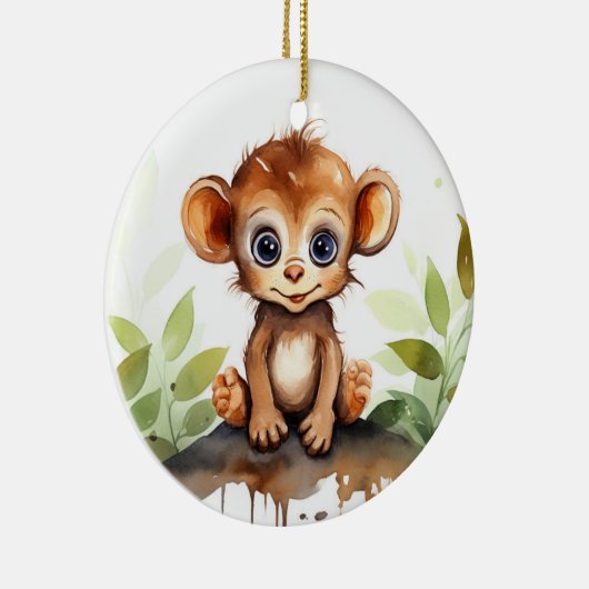 Baby Monkey Ornament (Rechts)