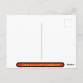 Baby Monkey Postkarte (Rückseite)