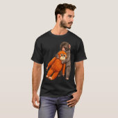 Baby monkey punch hugging T-Shirt (Vorne ganz)