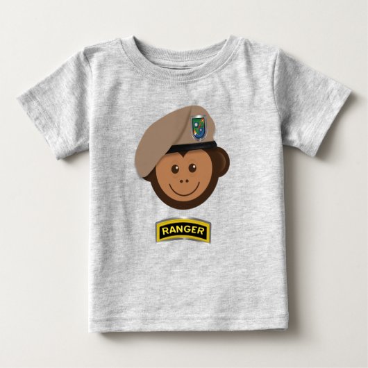 Baby Monkey Ranger Baby T-shirt (Vorderseite)