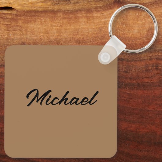 Baby Monkey Schlüsselanhänger (Rückseite)