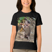 Baby Monkey Tri-Blend Shirt (Vorderseite)