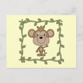 Baby Monkey Tshirts und Geschenke Postkarte (Vorderseite)