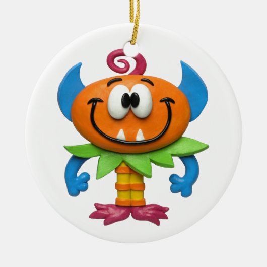 Baby-Monster Keramikornament (Vorne)