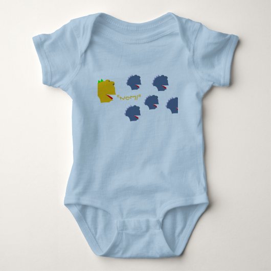 Baby Monster Strampler (Vorderseite)