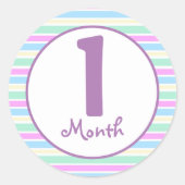 Baby Month Stickers (Vorderseite)