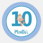 Baby Month Stickers (Vorderseite)