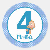 Baby Month Stickers (Vorderseite)