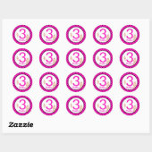 Baby Month Stickers (Blatt)