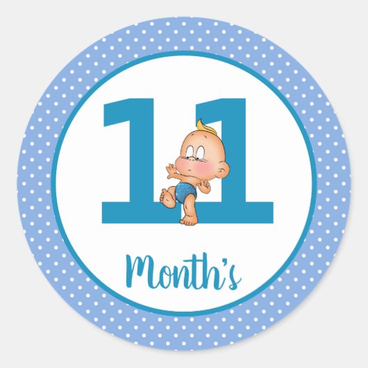 Baby Month Stickers (Vorderseite)
