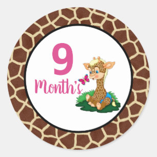 Baby Month Stickers