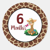 Baby Month Stickers (Vorderseite)