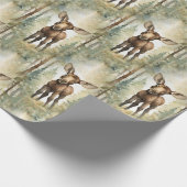 Baby Moose Geschenkpapier (Ecke)