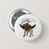 Baby-Mops-Engel Button (Vorne & Hinten)