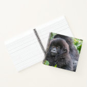 Baby Mountain Gorilla Notizblock (Innenseite)