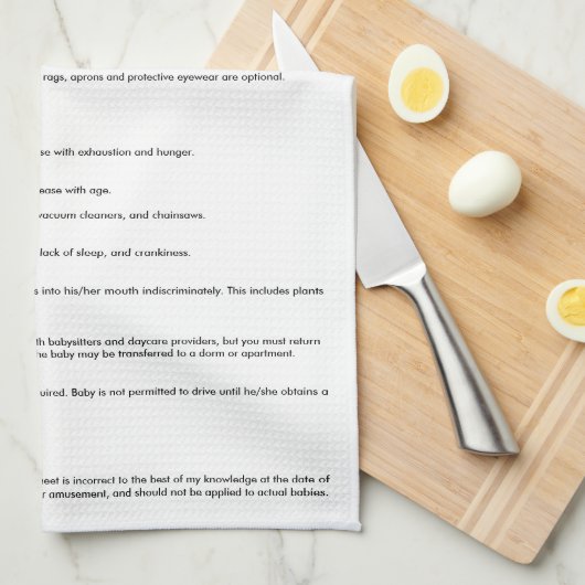 Baby MSDS. lustiger Burpstoff Handtuch (Viertel Falte)