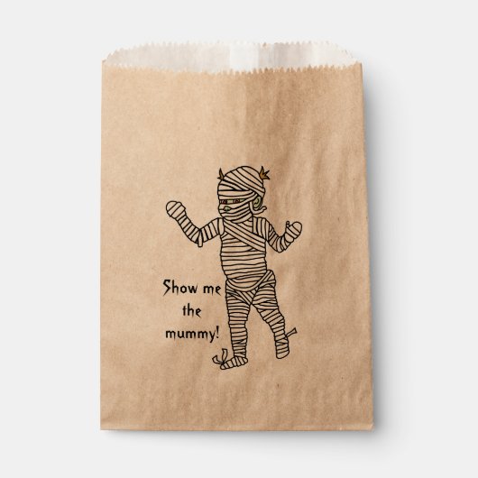 Baby mummy geschenktütchen (Vorderseite)
