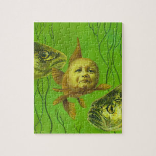 Baby-Mutant-Goldfisch-Puzzlespiel Puzzle