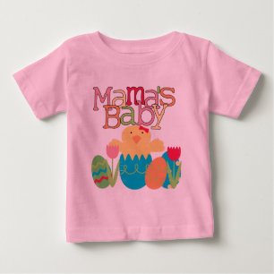Baby Mutter - Mädchen-Küken-Ostern-T - Shirts und