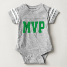 Baby MVP Football Jersey Bodysuit (nur Front)