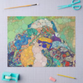 Baby nach Gustav Klimt Seidenpapier (Basteln)