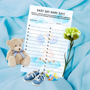 Baby Name Race Blue Little Lamb Hoaring