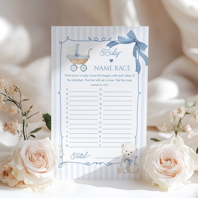 Baby Name Race French Nursery Vintage Carriage (Von Creator hochgeladen)