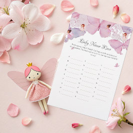 Baby Name Race Game - Magical Fairy Baby Shooter