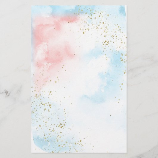 "Baby Name Race" Prince oder Prinzessin Gender Rev (Rückseite)