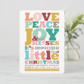 Baby-Namen-erste Feiertagskarte (Stehend Vorderseite)