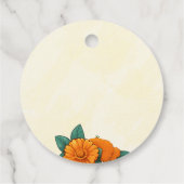 Baby Naming Cradle Indische Zeremonie Gefallen Geschenkanhänger (Rückseite)