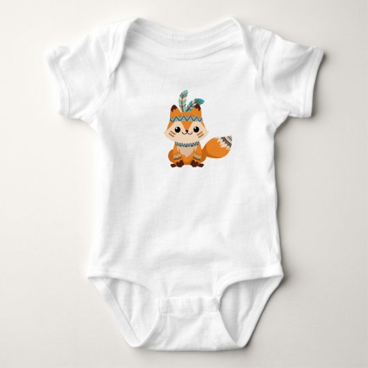 Baby Native Indian Squirrel Strampler (Vorderseite)