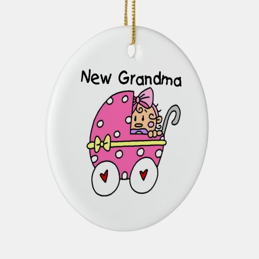 Baby-neue Großmutter-Geschenke Keramik Ornament (Rechts)