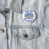 Baby-neuer Vati Button (Beispiel)